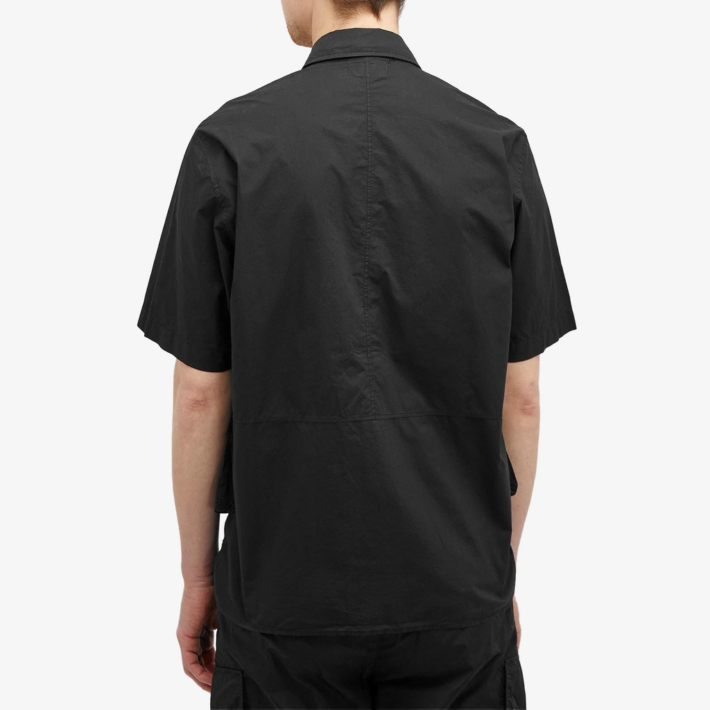 CP Company Men's Popeline Pocket Shirt Black